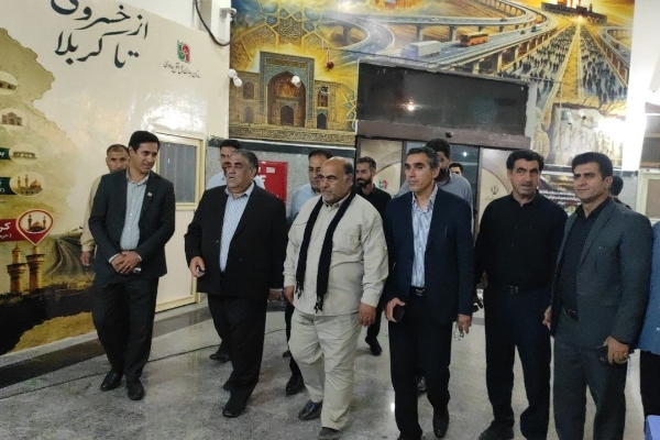 بازدید میدانی از مرز خسروی در آستانه اربعین